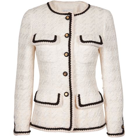 chanel jacke herren winter|chanel white jacket.